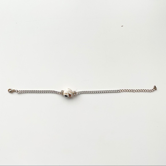 🛍3/$20💀Skull Bracelet - Picture 4 of 7